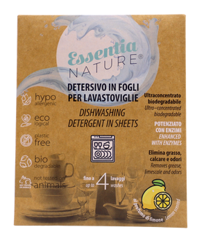 Listki do zmywarki ekologiczne na 4 cykle mycia