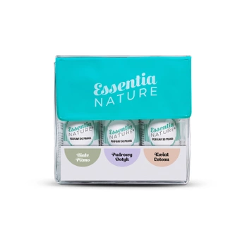 Zestaw perfum do prania o zapachu Białe Piżmo, Pudrowy Dotyk, Kwiat Lotosu, 3 x 50 ml